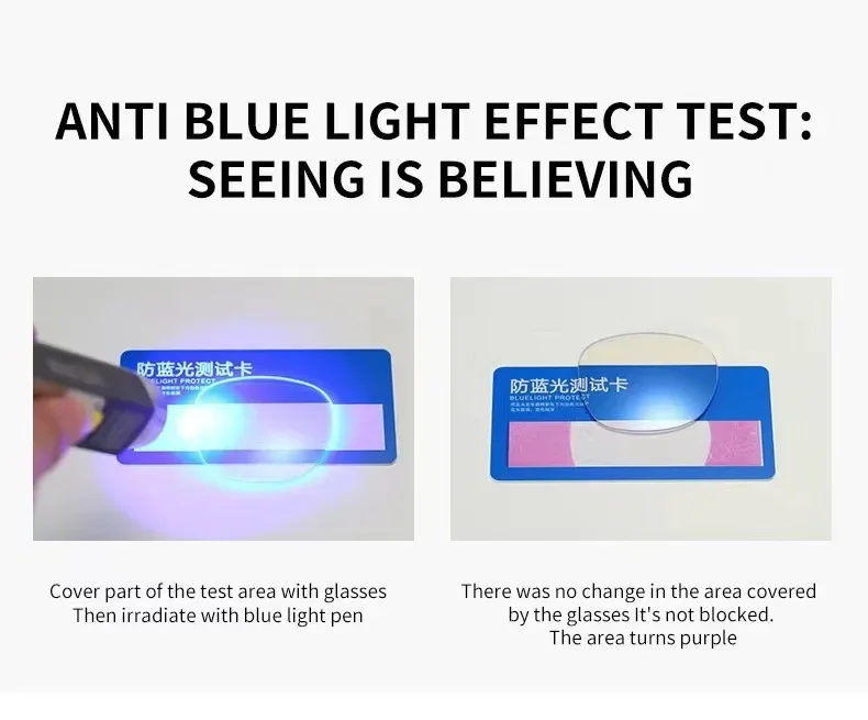 Neue Anti Blau Licht Lesebrille Für Männer Und Frauen Blockieren Blau Licht Optische Linsen Oculos Rechteck Gafas + 1,0 + 4,0 – Detail 2