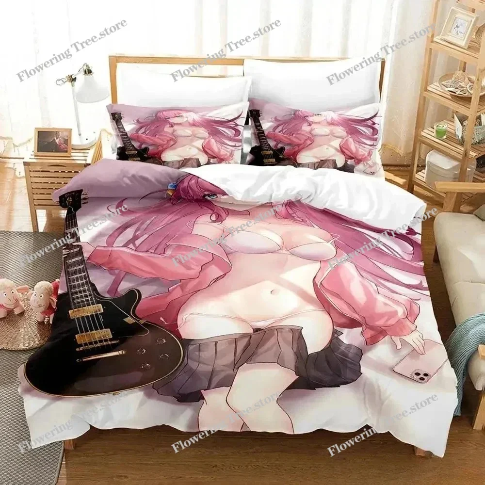 

New Jacknjellify Bedding Set Single Twin Full Queen King Size Bed Set Adult Kid Bedroom Duvet cover Sets 3D Anime bed sheet set
