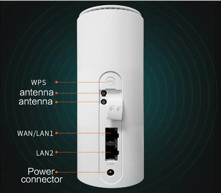 Router Modem Wifi, ZTE MC801A1 CPE 5G WiFi 6 SDX55 NSA + SA N78/79/41/1/28 802.11AX kartu Sim Router Modem WiFi 4g/5g