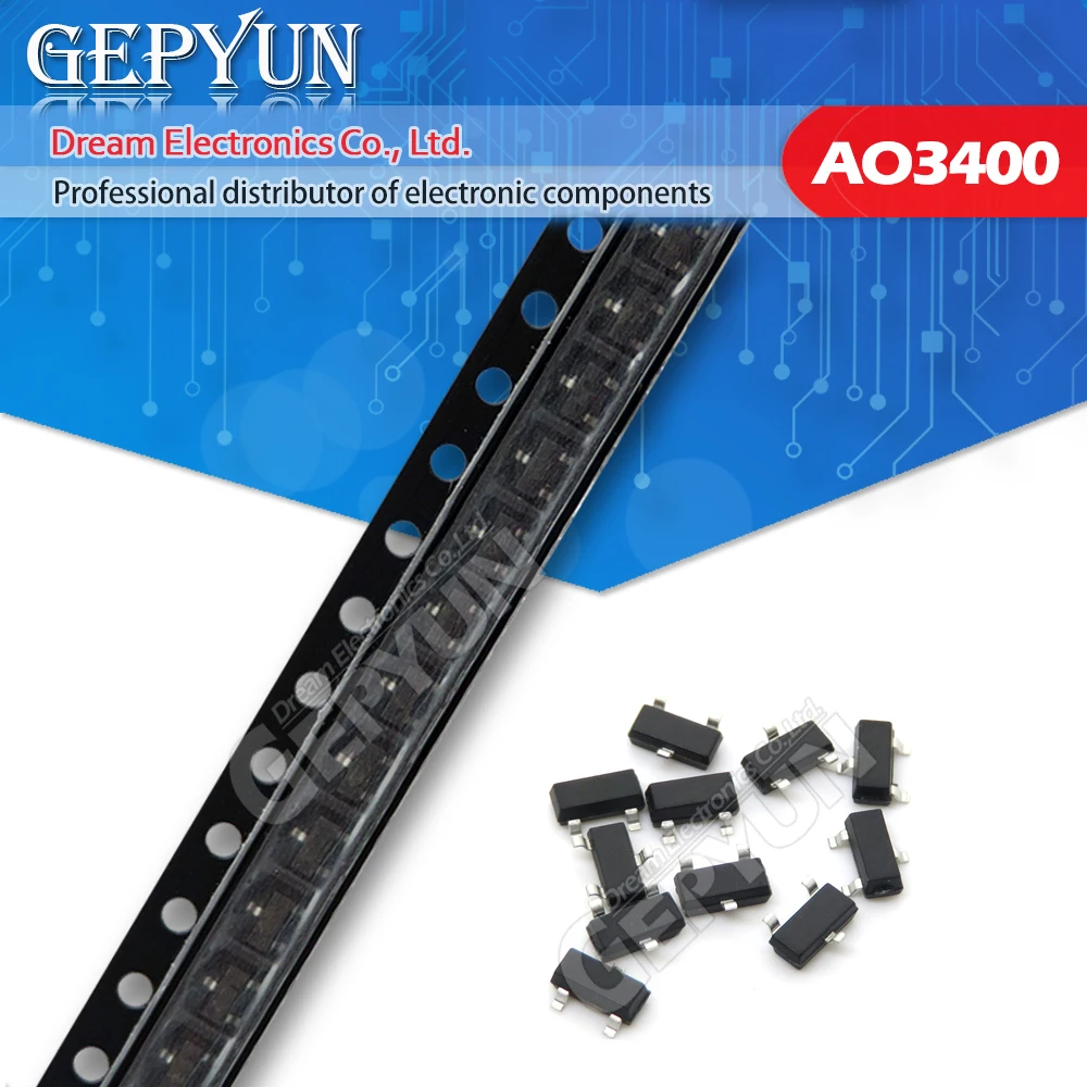50PCS AO3400 SOT23 … - image