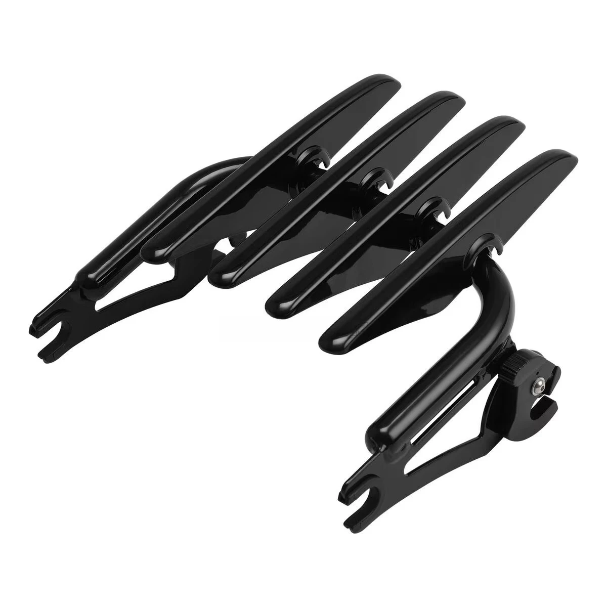 Rak Bagasi Pemasangan Siluman Dapat Dilepas Sepeda Motor untuk Harley Touring Street Electra Glide Road King FLHT FLHX 2009-2024