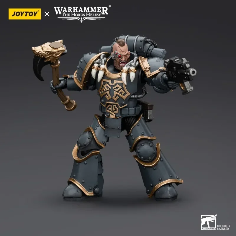 Warhammer 40K "The Horus Heresy" 1/18 Actiefiguren Anime Model Space Wolves Grey Slayer Pack Jongen Speelgoed Gift collectie