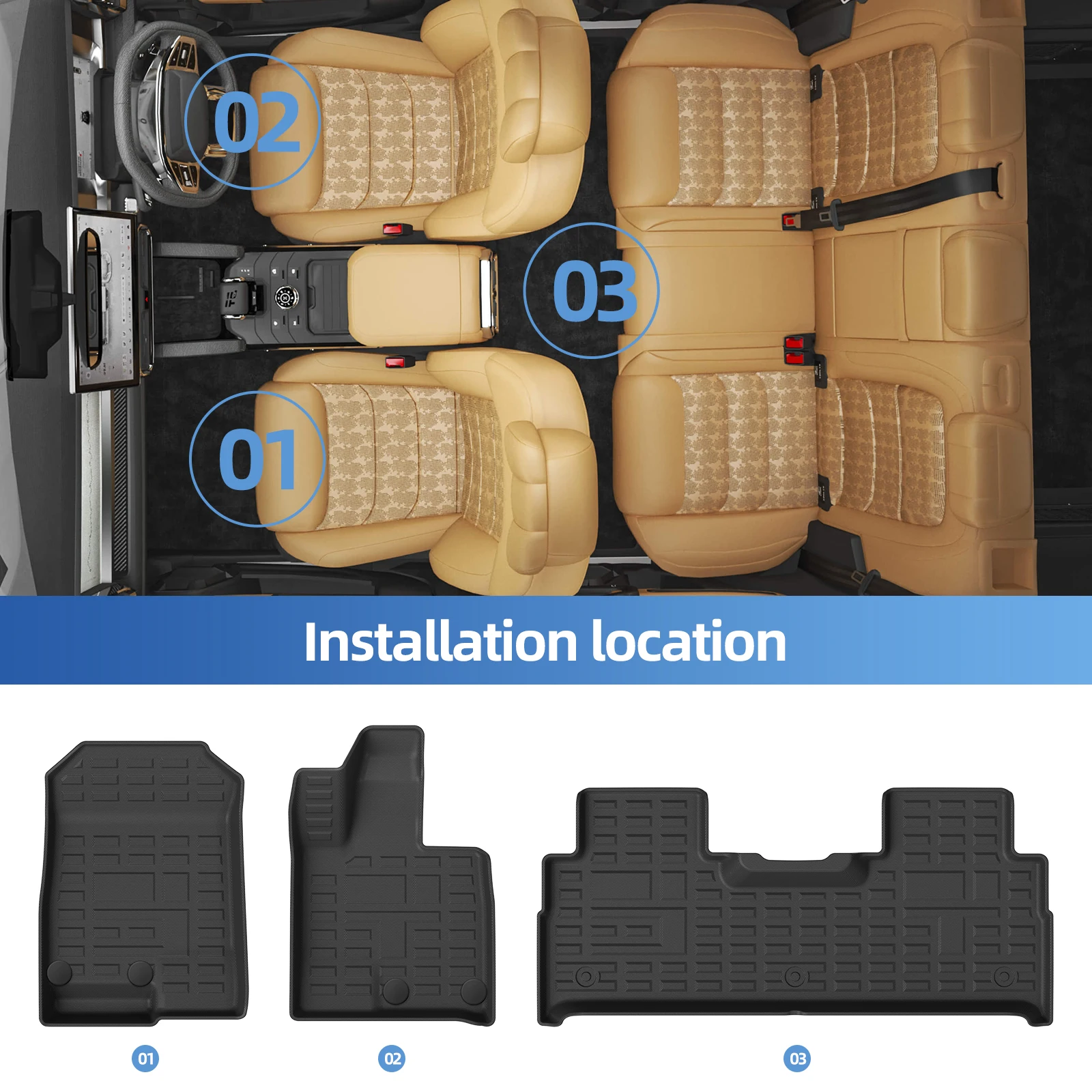 Tapis de sol 3D TPE et tapis d - Travel Accessories Malaysia avis et prix