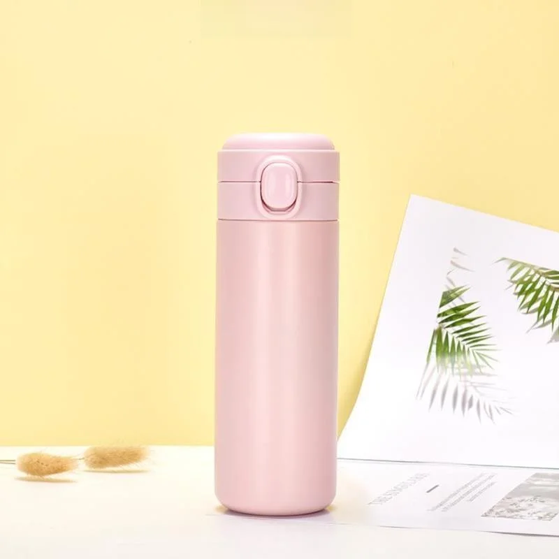 

Portable Women's 304 Stainl Steel Water Cup Pea Jump Lid Beverage Insulated Mug Cusized Paaging No Tea Separator