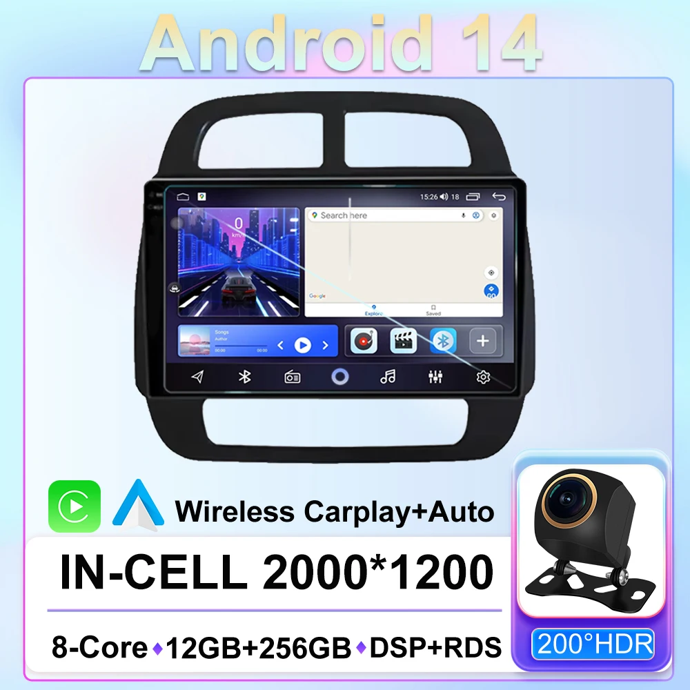 Android 14 для Renault E EX1 E30 2020, экран телевизора, автомобильный GPS, видео, авторадио, навигация, радио, стерео радио, 5G, WIFI, DVD 360CA Android 14 для Renault E EX1 E30 2020, экран телевизора, автомобильный GPS, видео, авторадио, навигация, радио, стерео радио, 5G, WIFI, DVD 360CA