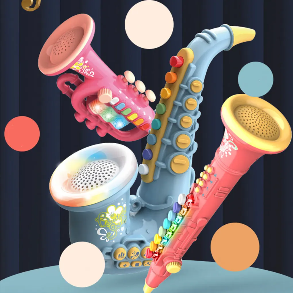 Cultivar la coordinación mano-ojo con instrumento de juguete musical interactivo para niños musicales simulados