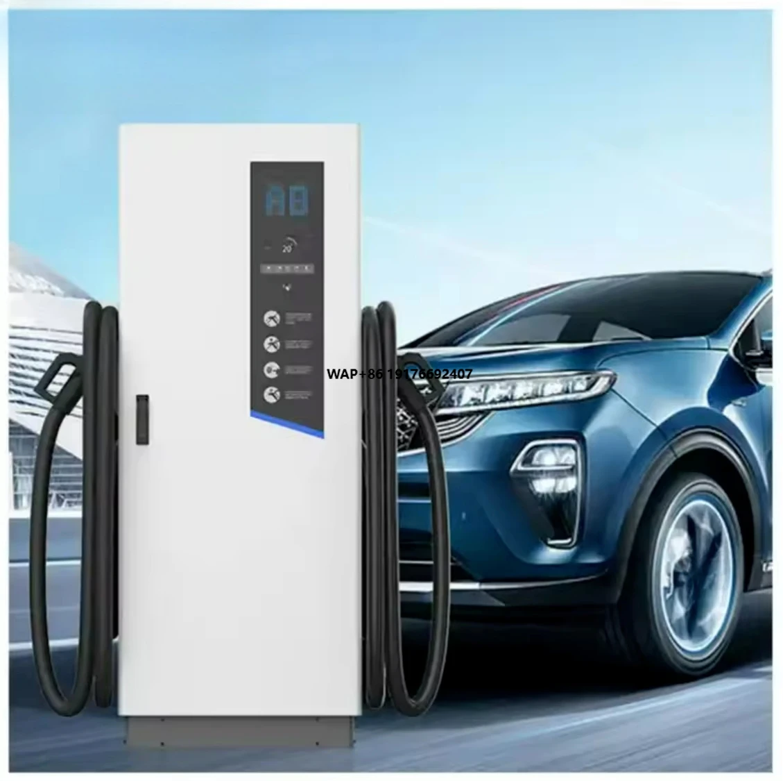 ENERGY DC Fast EV Charger Station 240kw Two Guns Floor-mounted Electric Car Charging Station Pile