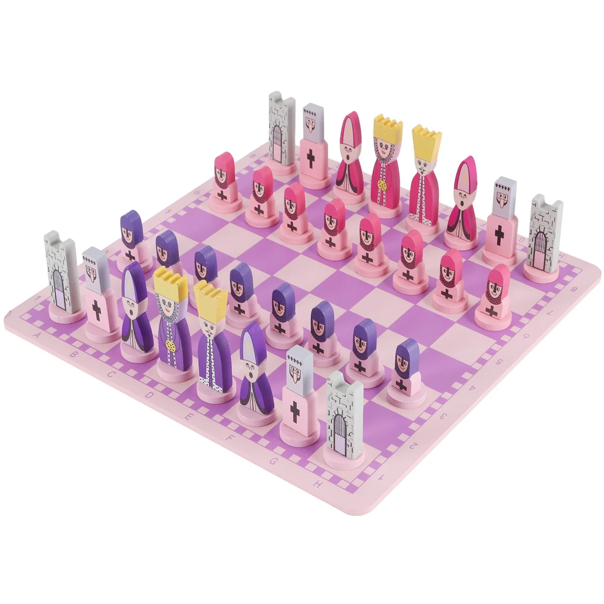 Travel Chess Set with Chess Board Educational Toys for Kids and Adults