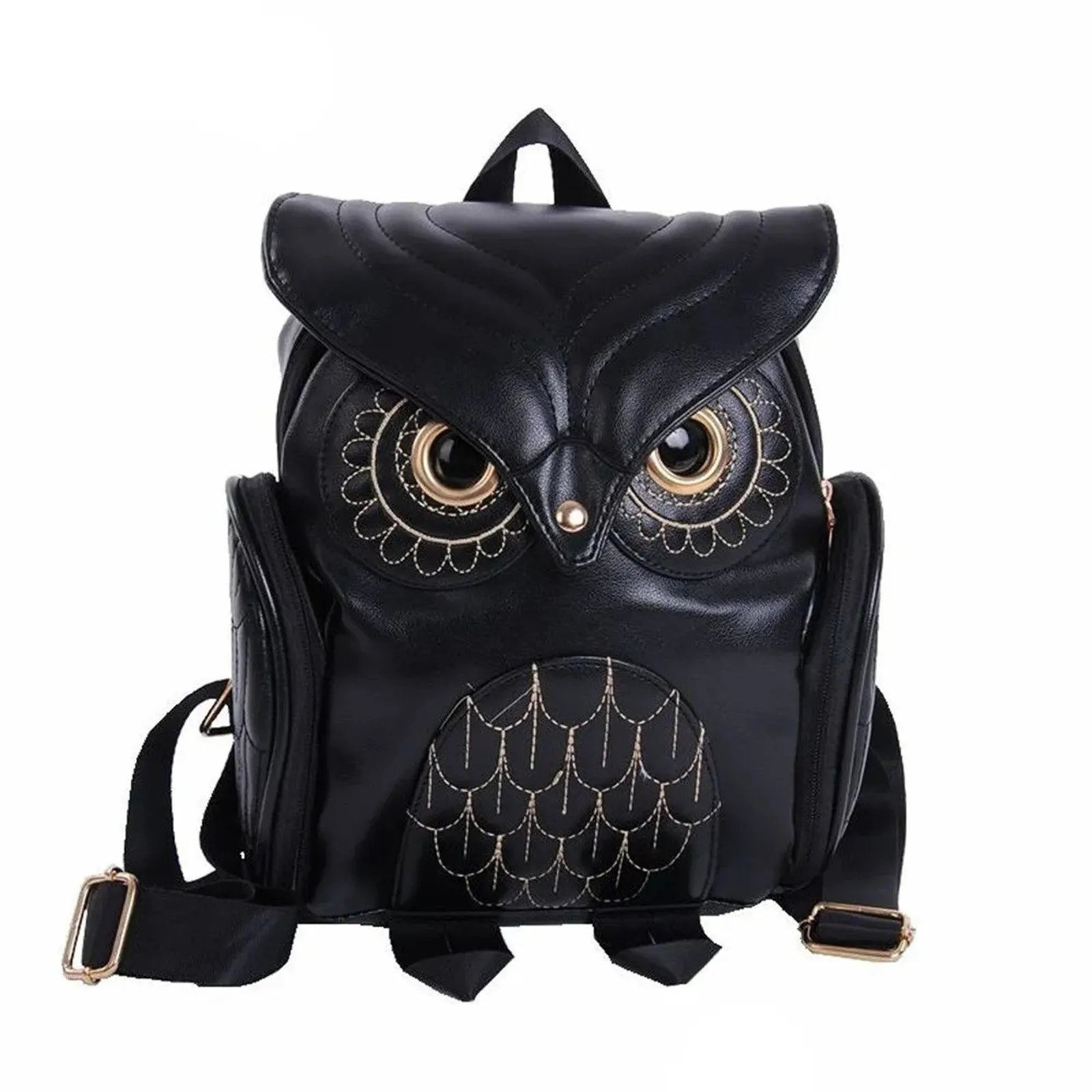 Fashion Cute Owl Backpack Women Cartoon School Bags For Teenagers Girls Travel Trendy Women's Bag Cute Cartoon Animal Backpack