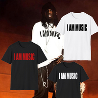 I Am Music Playboi Carti 2025 T-shirt Man Women Harajuku O-neck Summer Casual Shirt