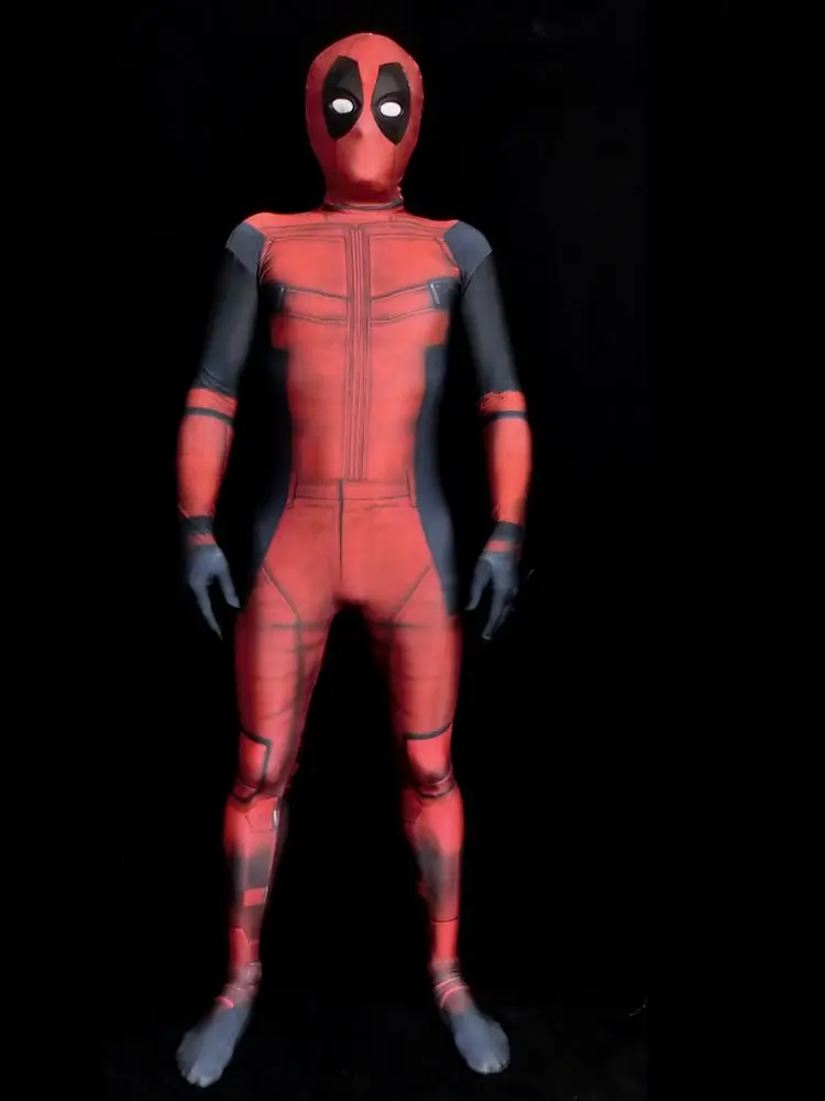 

Deadpool Cosplay Suit Tight Digital Printing loween Performance Costume Women's Ethnic Wear Stage Outfit Spring 206