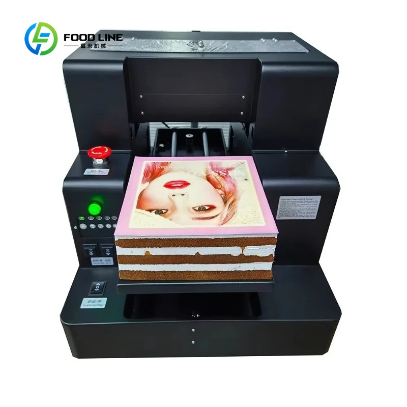 

Customized High Quality A4 Size Automatic Desktop Edible Ink Food Printer for Cakes