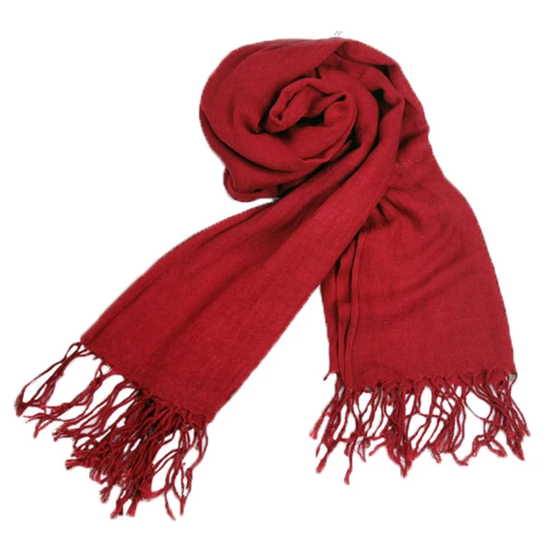 Mikasa Ackerman Scarf Wine Red Scarves