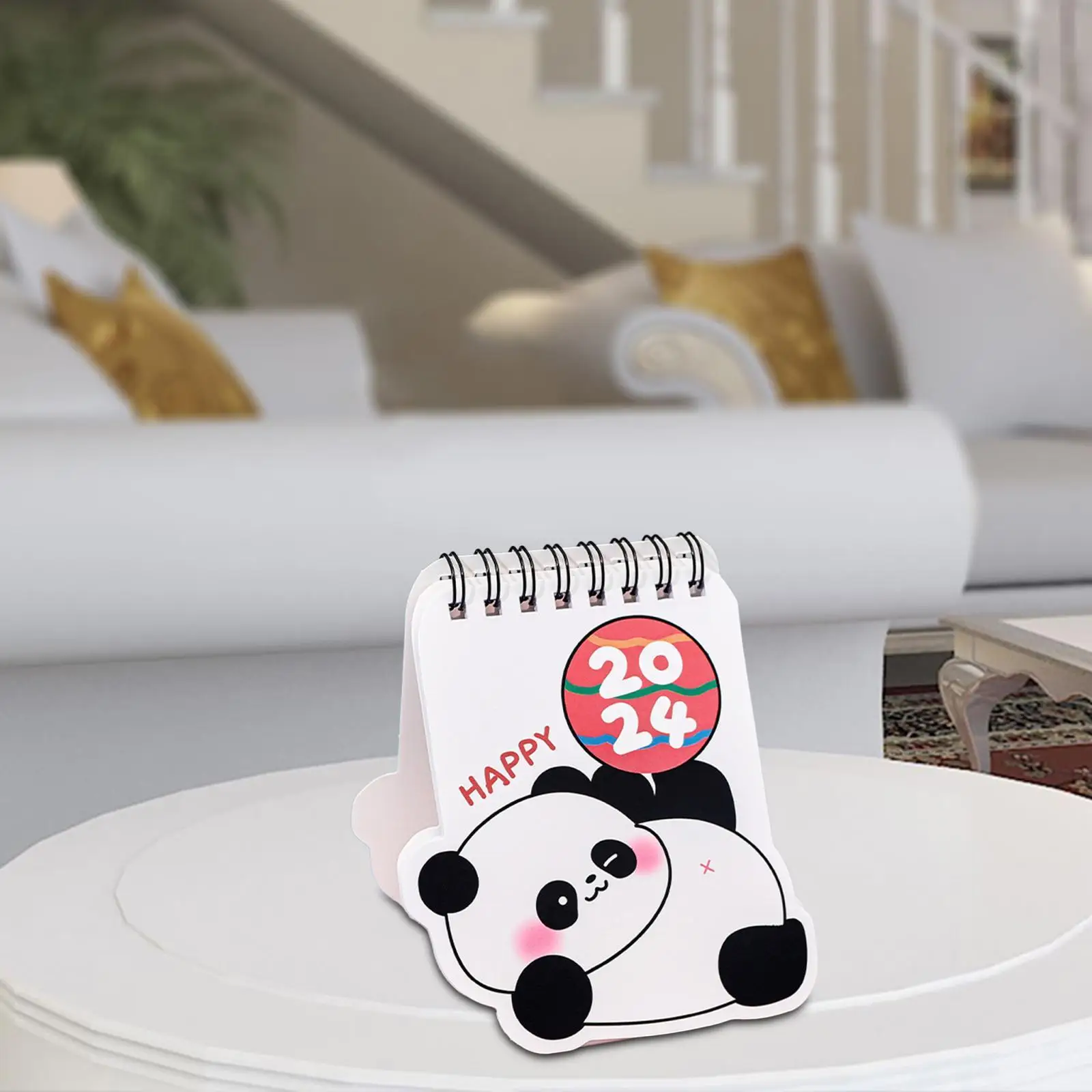 Mini Desk Calendar, Home Decor para Escritório, Estudo, Auto Disciplina Clocking