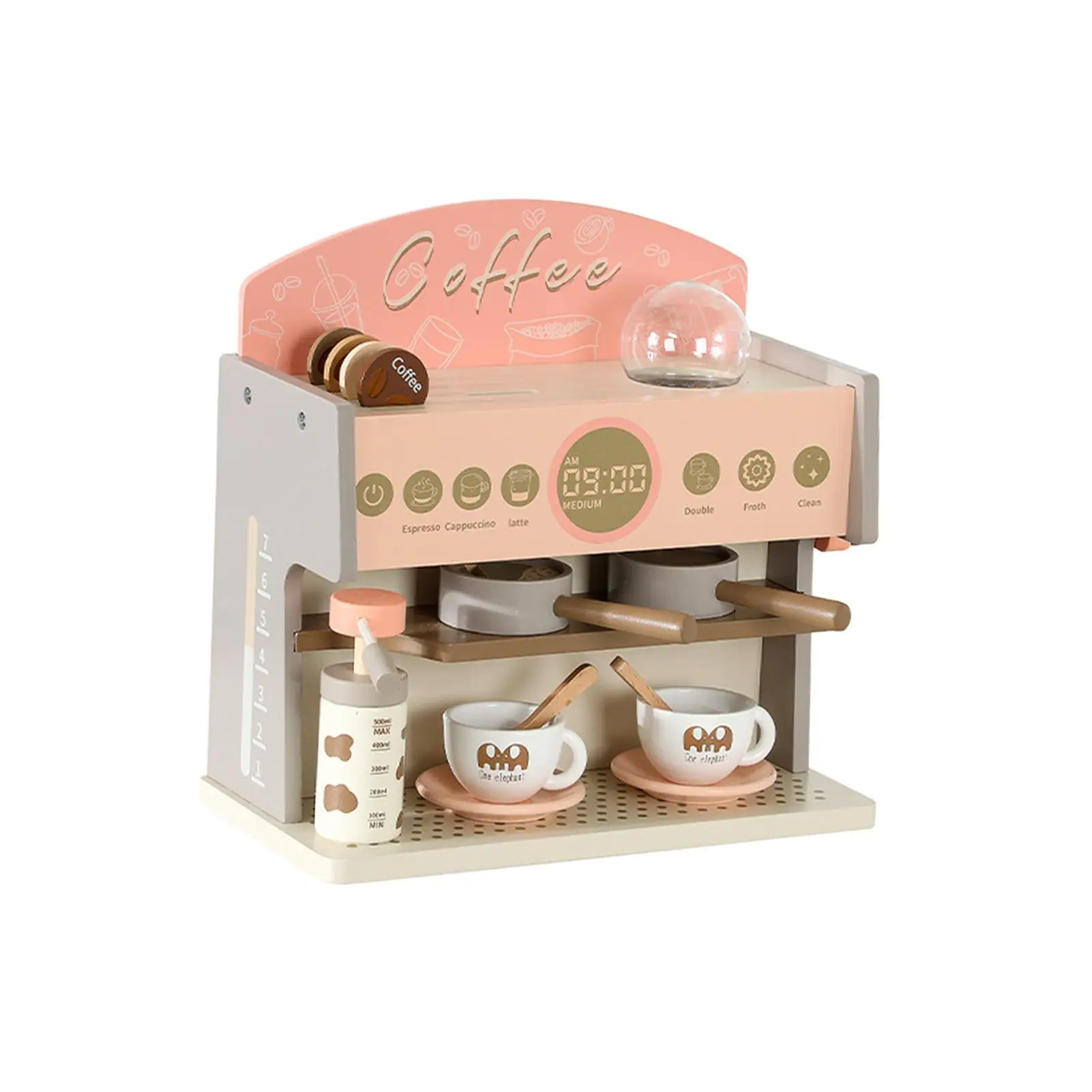 

Детская кофеварка, игровой набор, Модернизированная игрушка, кофейный набор для кухни, подарок для малышей