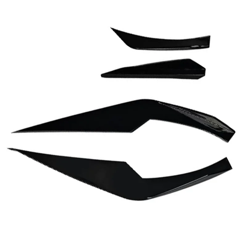 Строгий 4 шт. передний бампер, нож для ветра, канавки, боковые накладки вентиляционного отверстия для BMW M3 M4 G80 G81 G82 G83 2021-2024