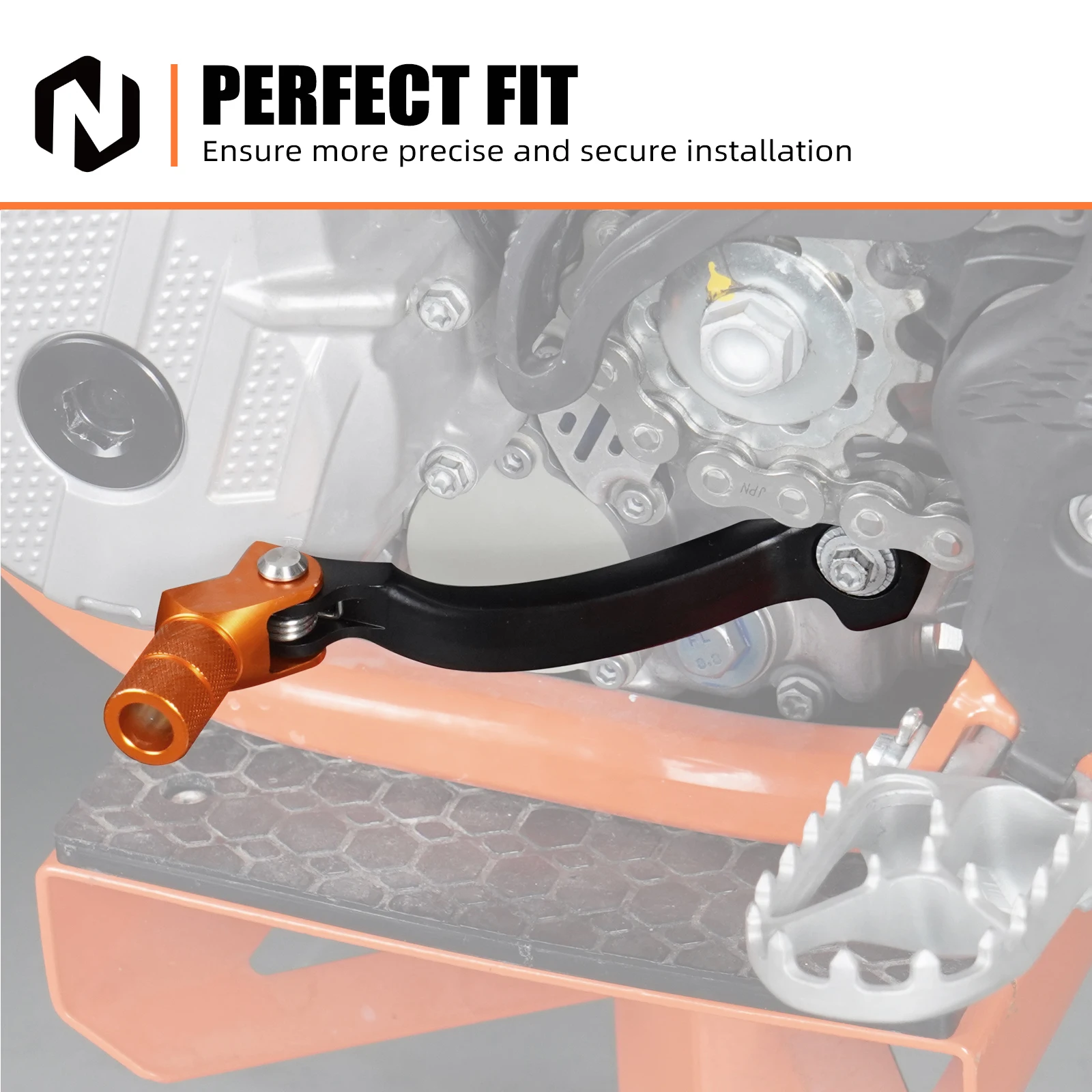 NICECNC For KTM 690 Enduro R 2014-2018 For Husqvarna 701 Enduro Supermoto 2016-2022 Forged Gear Shift Lever EXC 300 EXCF 350 - view 6