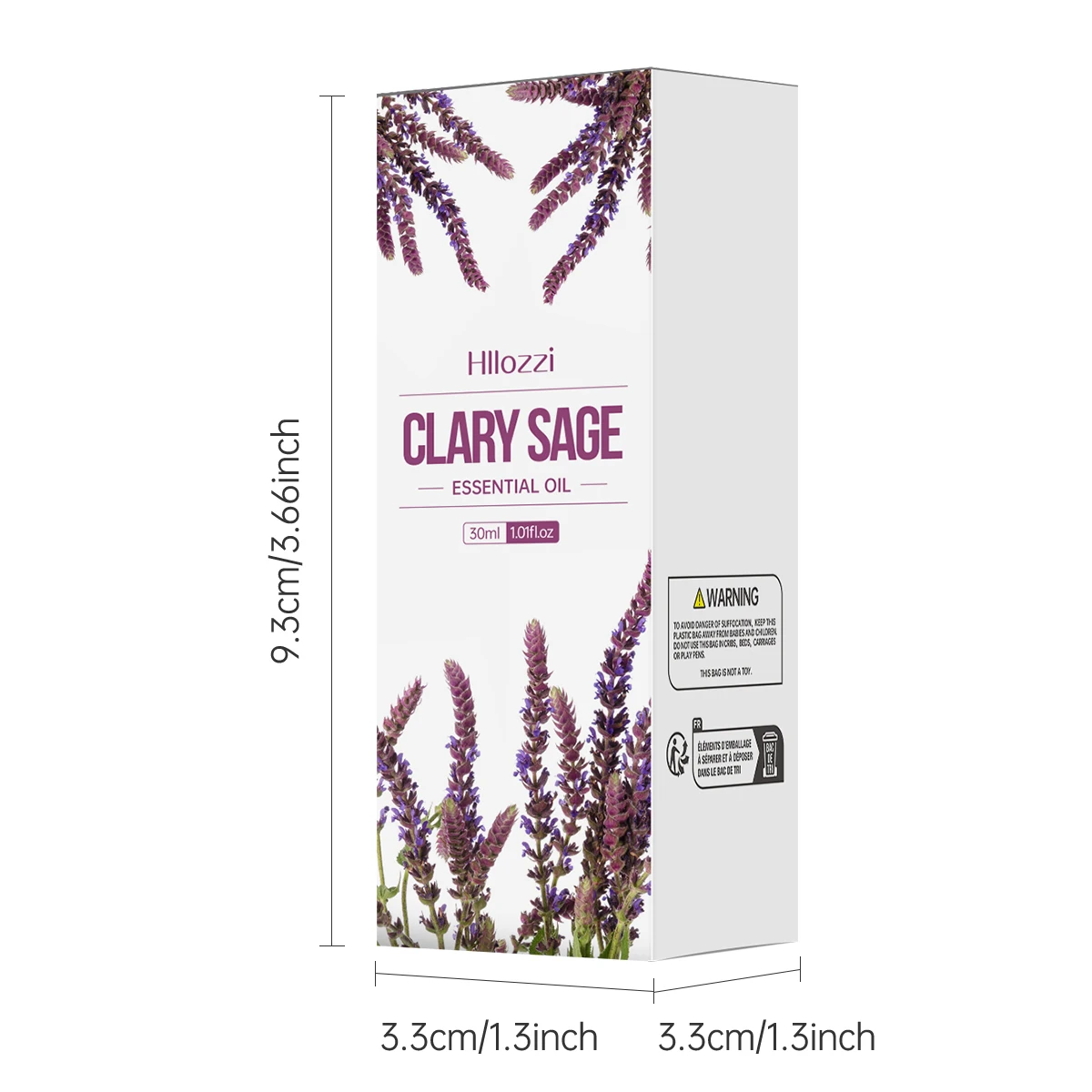 30 مل من الزيوت العطرية الواضحة المريمية، زيت أساسي نقي للعناية بالبشرة، العناية بالشعر، يمكن أن يجعل الشعر أملسًا للعلاج بالروائح العطرية #3