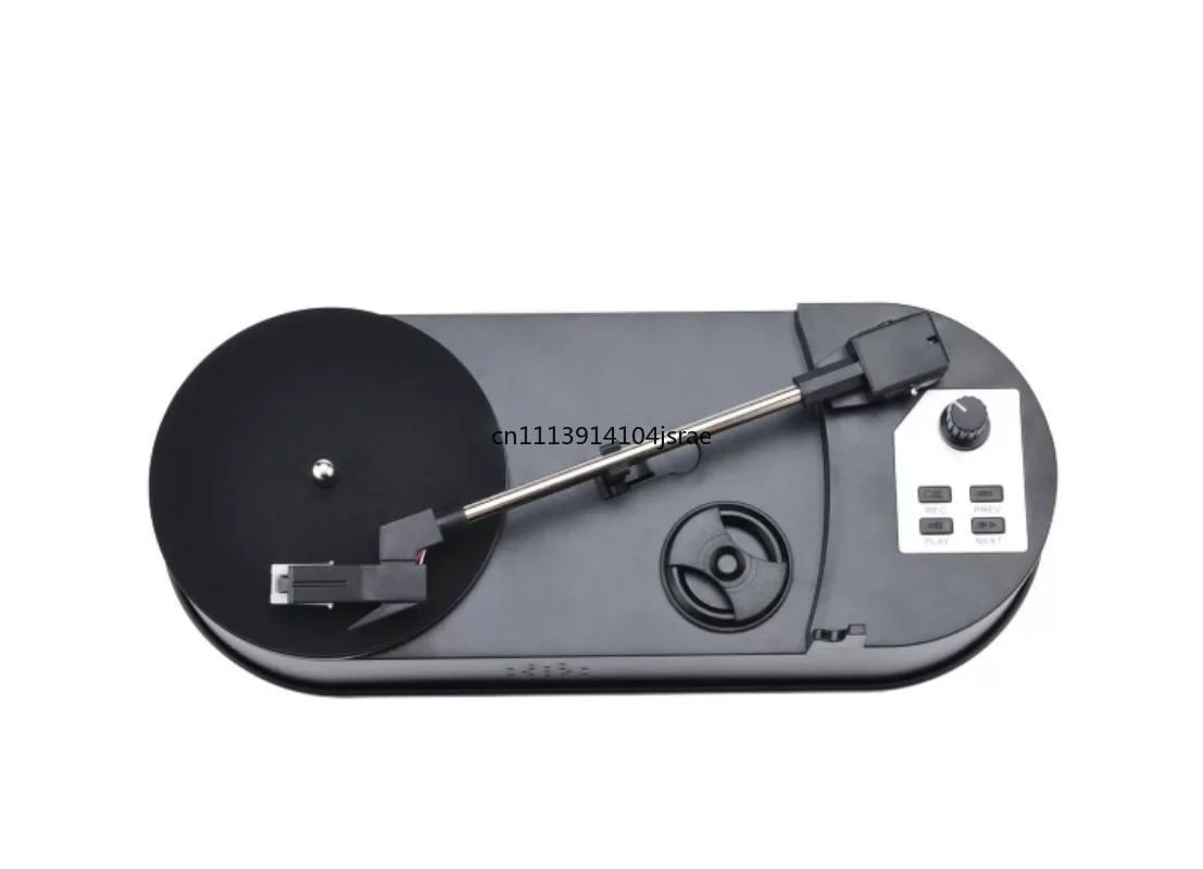 For 613P Mini Vinyl Turntable Player USB MP3 Conversion Dual Speed 33/45RPM Portable Vinyl Record Player