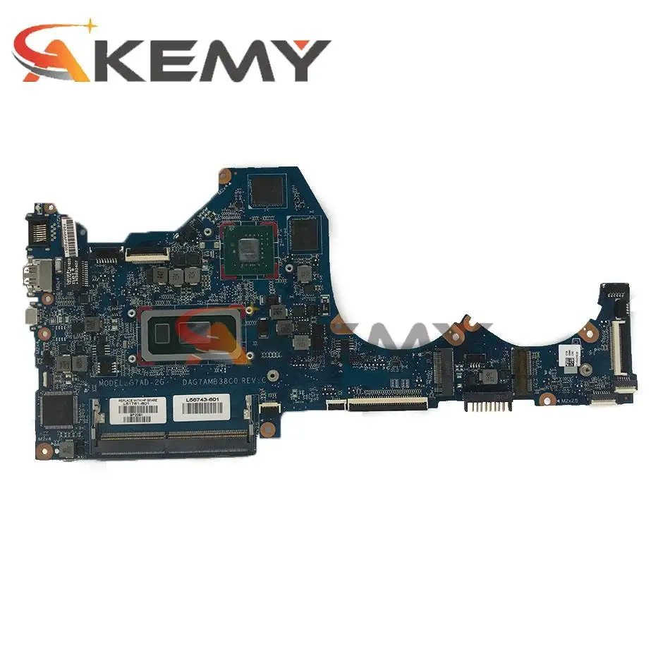 HP 14-CE ラップトップメインボード DAG7AMB38C0 CPU I5-8265U N17S-G2-A1 MX250 100% テスト済み OK パビリオン