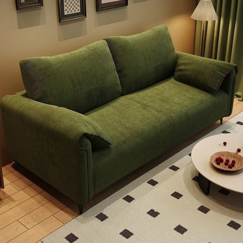 Living Room Sofa Small Bedroom Apartment Single Office Fabric Sofa Sitting Area Doubl sofás para salón Interior furniture