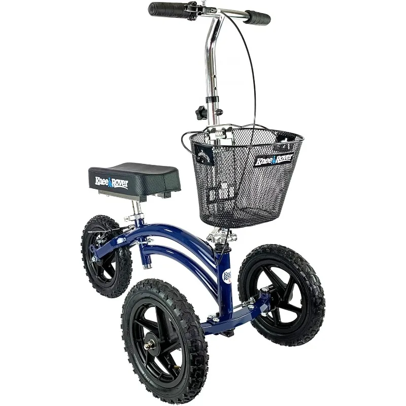 Scooter de genou tout terrain orientable pour adultes, marcheur de genou RapDuty, propordu pied, blessures au pied de rinçage cassées, original