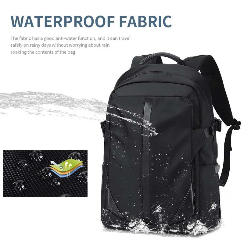 Men Travel Backpack Bag School Bag Men oxford Backpack with shoes compartment  Laptop Backpack for men Rucksacks bags