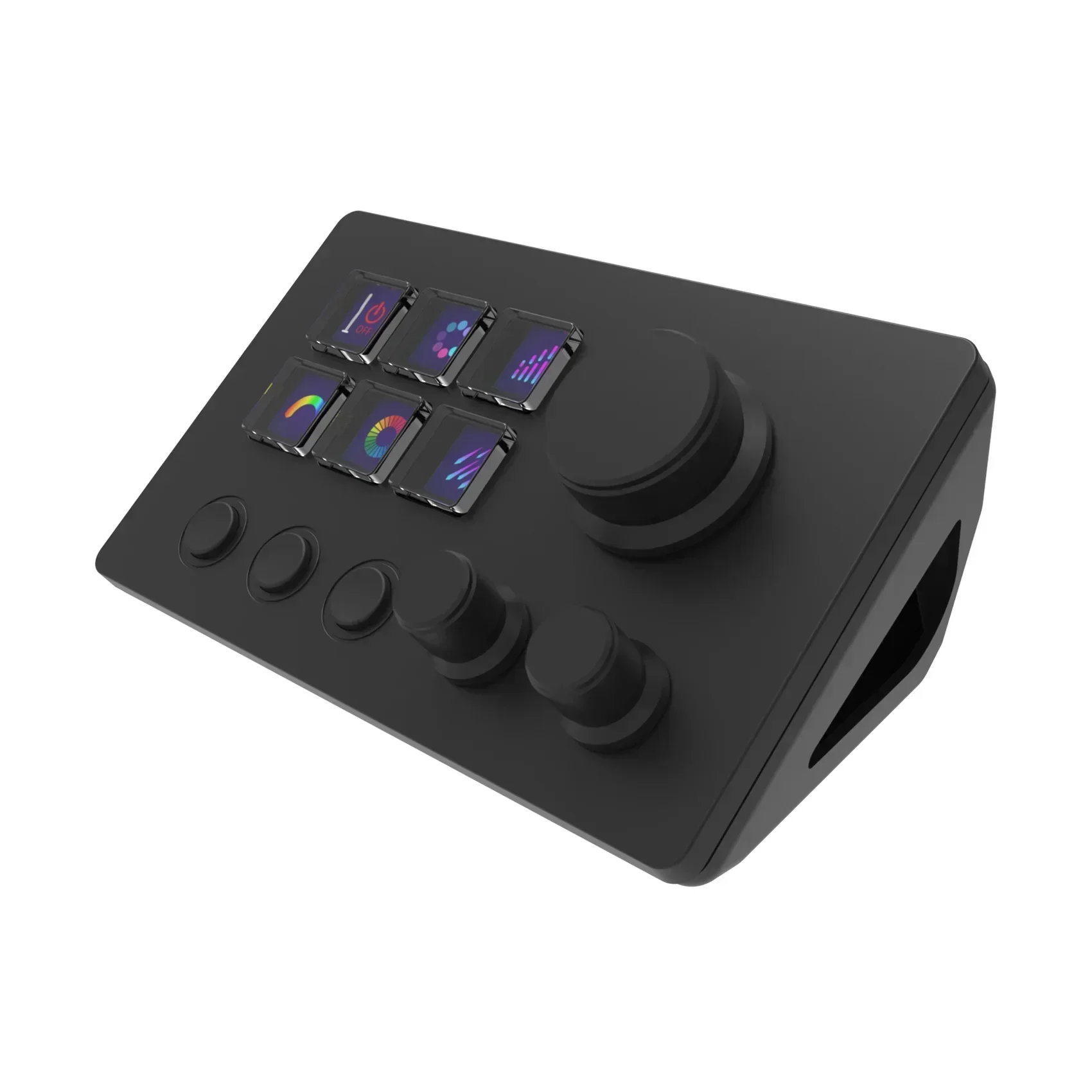 Mirabox N3 StreamDeck Visual Keyboard LCD Button English version 6Keys CUSTOM Creation Macro Studio Controller PC Mini Keyboard