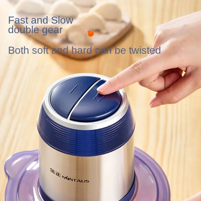 

Meat Grinder Household Electric Small Multi-Function Ingredients Grinder Automatic Cooking Machine Meat Mixing Machine