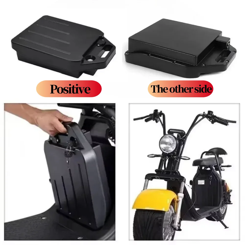 

60V Large Capacity Lithium Battery 10Ah 15Ah 20Ah for Harley Citycoco 2000W Scooter Strong Power Waterproof Battery