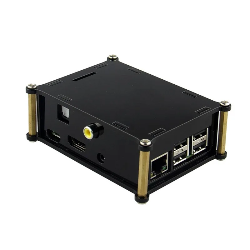 HIFI DiGi+ Digital Audio Card for Raspberry Pi 2/3 - with Black Acrylic Case