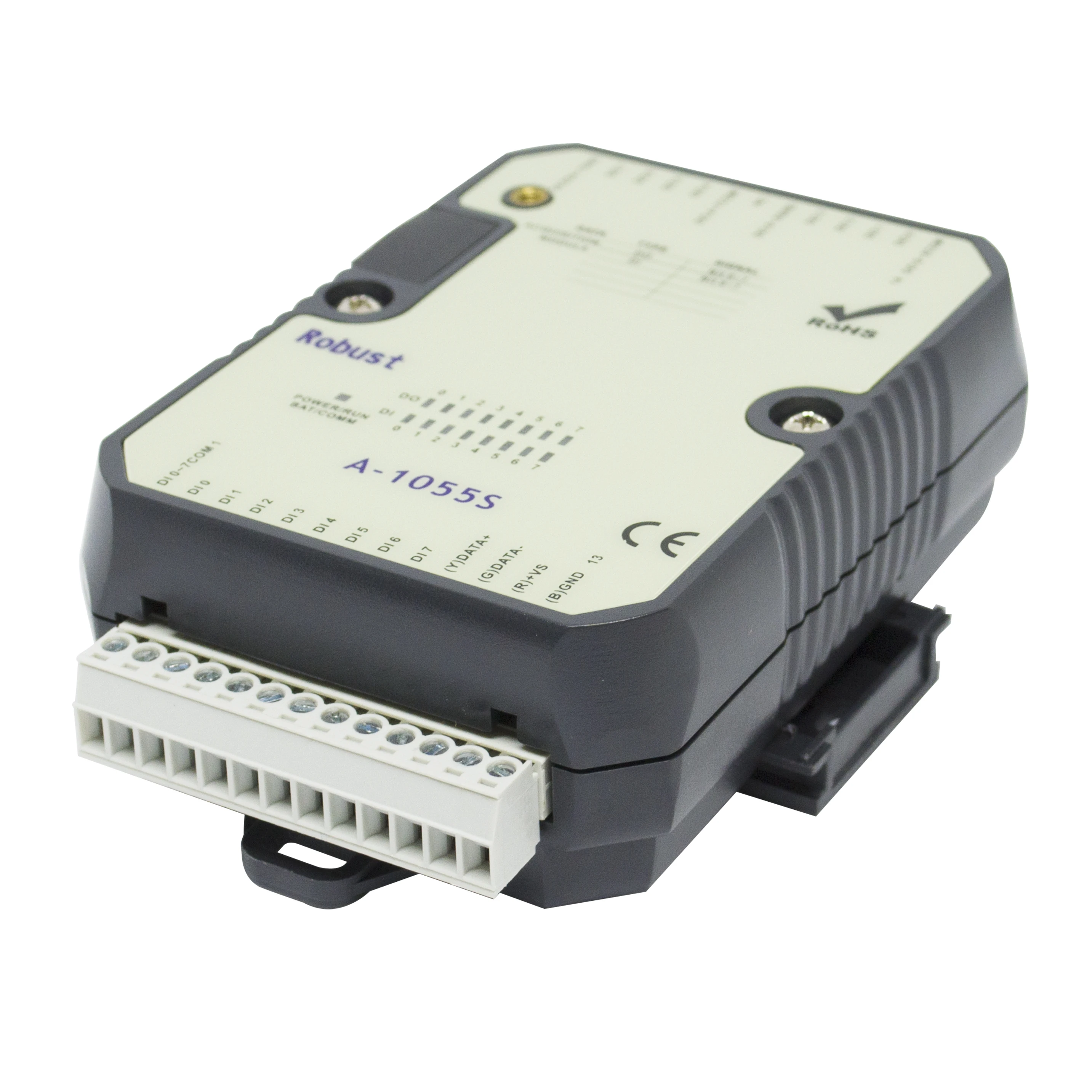 デジタルi/oモジュール8di 8do、modbus rs485 A-1055S、ソースタイプ