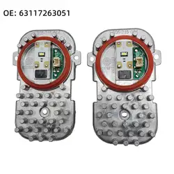 NEW LED Headlight LED Light insert DRL Daytime Running Light Module  Angel Eyes OE# 63117263051 For BMW X5 X3 X6 F15 F16 F86
