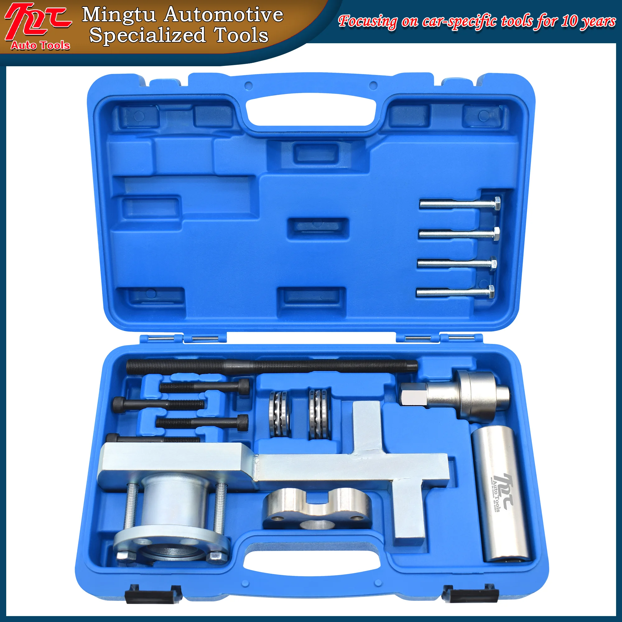 Applicable to Land Rover 5.0L 3.0T Crankshaft Pulley Puller - Special Timing Tool for Removing Crankshaft Pulley Belt Wheel