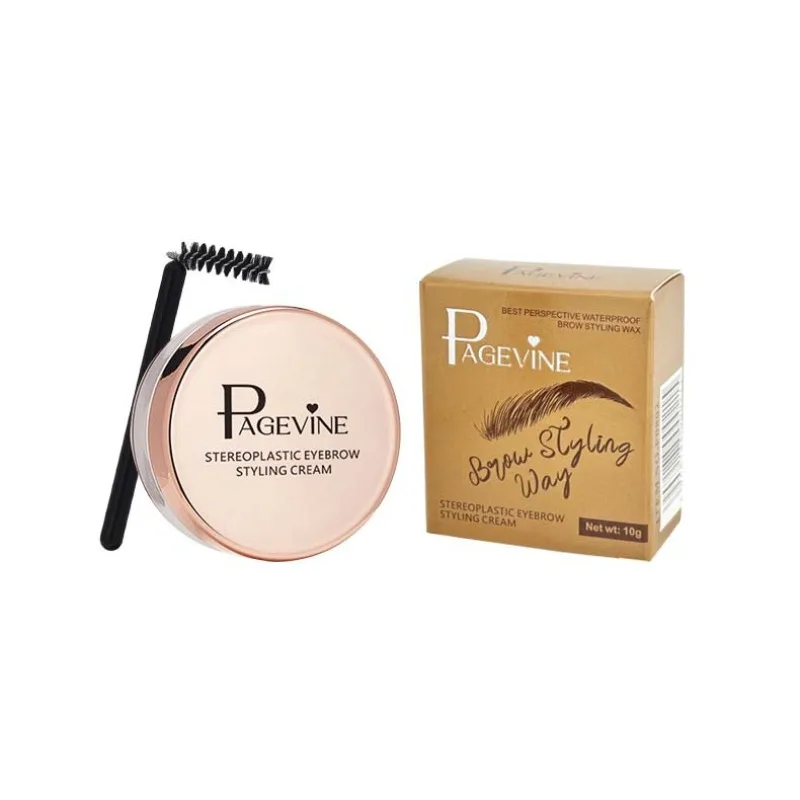 1pc Wasserdichte 3D Augenbraue Styling Creme Schnell trocknend Make-Up Augenbraue Gestaltung Seife Natürliche Wilde Stirn Pomade Einstellung Gel Wachs