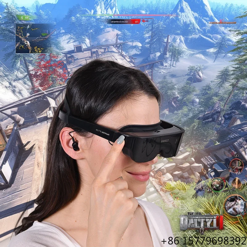 

Hotest X7 Pro Hardware 90Hz Refresh Rate 3D 4K, Mobile VR Smart Reality Augmented Reality Display Glasses