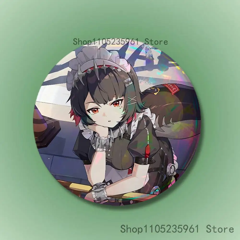 ZZZ إلين جو شارات 25 32 44 58 75 مللي متر جولة تأثيري دبوس المشجعين جمع الأصدقاء الهدايا بروش تذكارية مخصصة