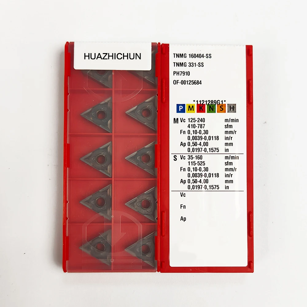 

HUAZHICHUN TNMG 160404-SS PH7910 Carbide Inserts