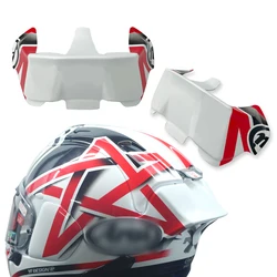 Motorcycle Nakano HAGA Rear Spoiler Trim Helmet Spoiler Accessories For ARAI RX7X RX-7X RR5 RX7V RX7 GP NAKANO HAGA Color