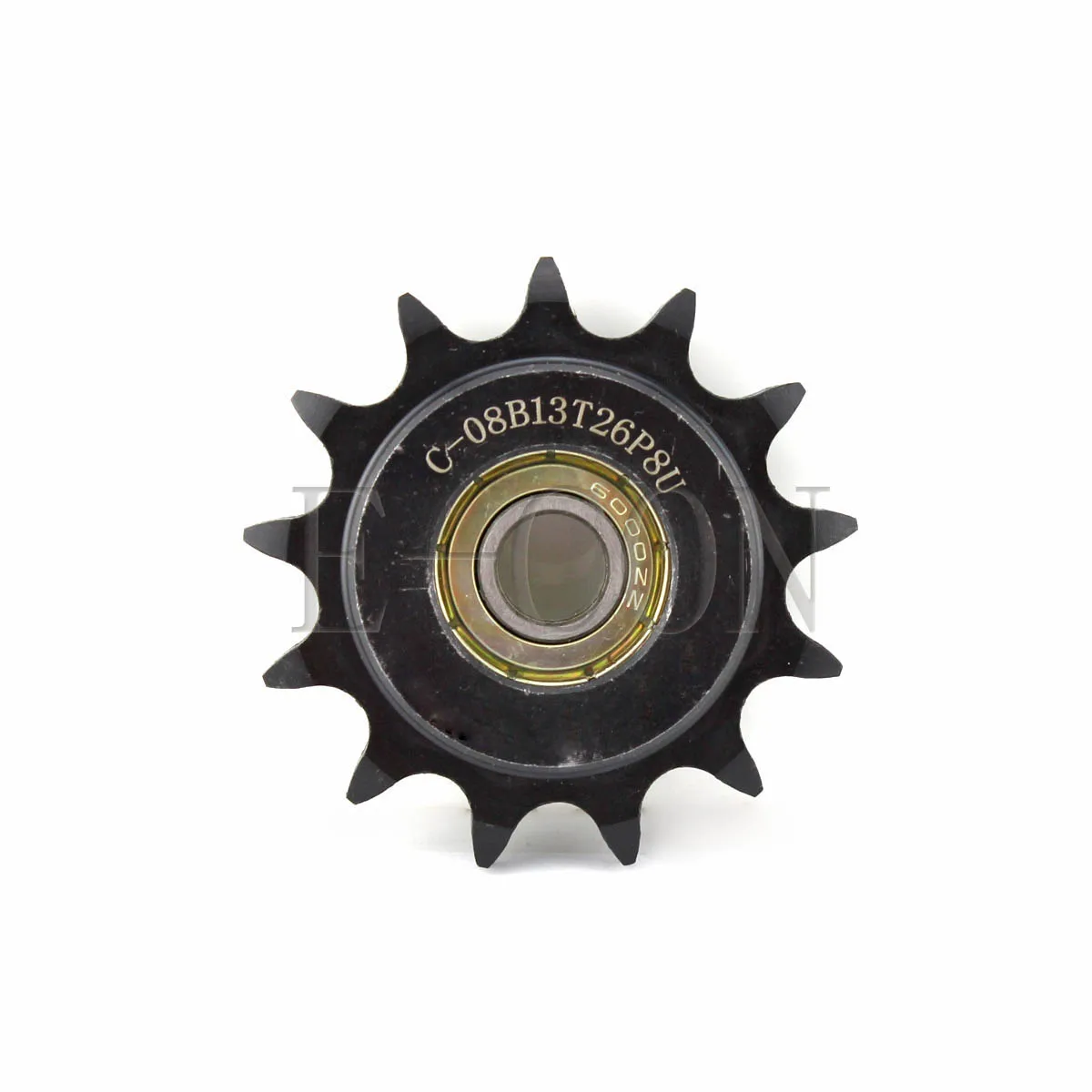 

1 PCS 08B Idler Sprocket 13 Teeth Bore 9mm Single Bearings Metal for Timing Gear Roller Chain