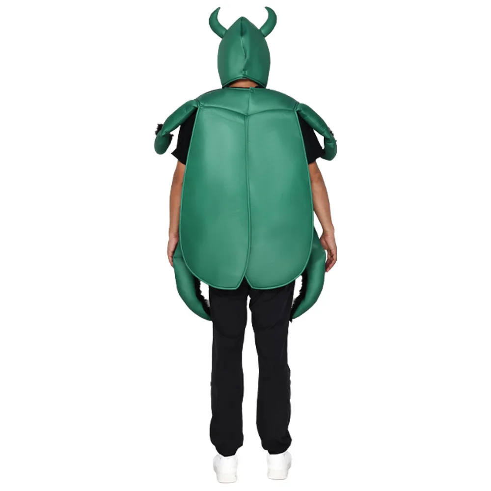 Green Gothic Beetle Costume Insect Costume Unisex Adult Halloween Party Cosplay Stage Performance Costume Disguise Costume 2025