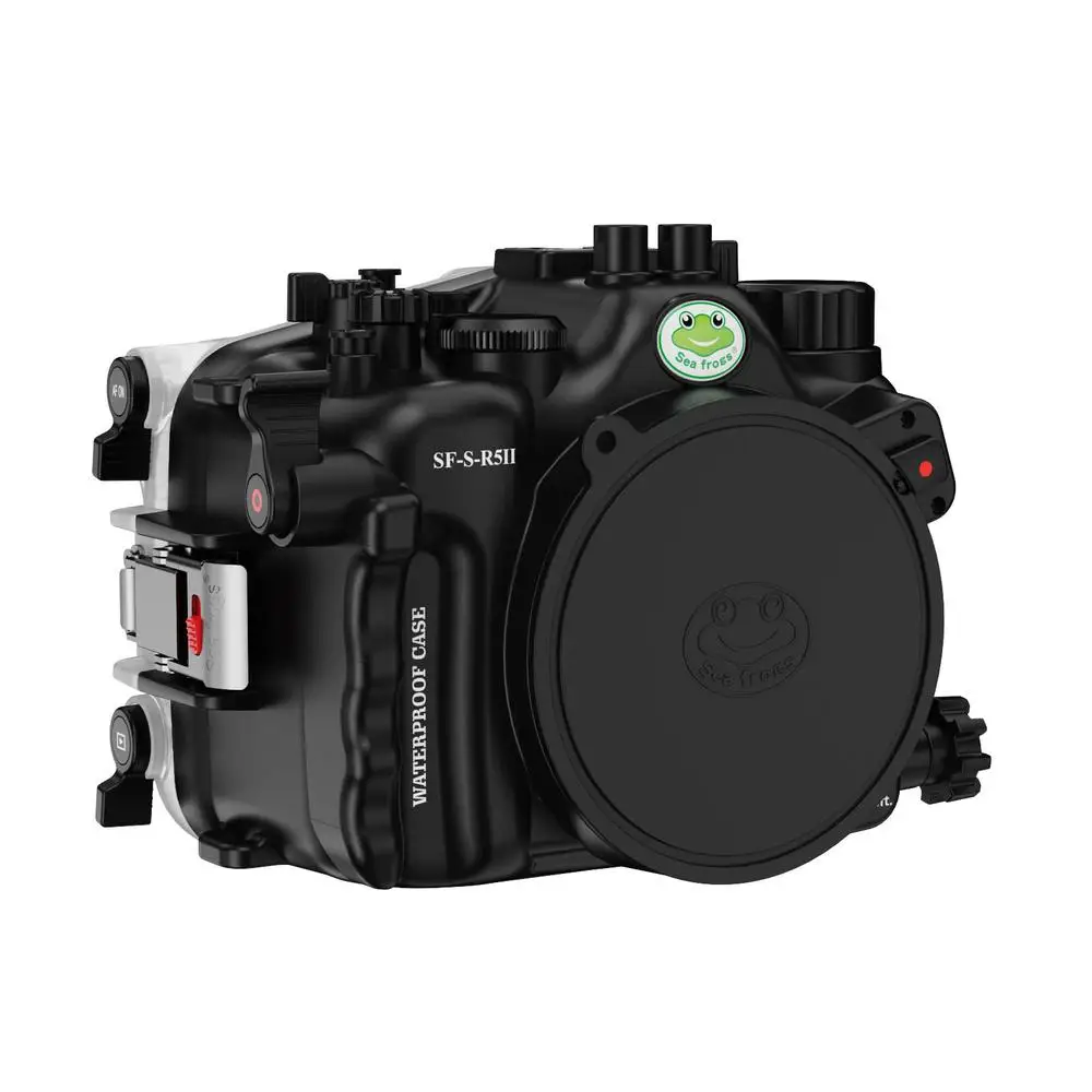 Seafrogs 40M/130FT水中ハウジング防水カメラケーススキューバ