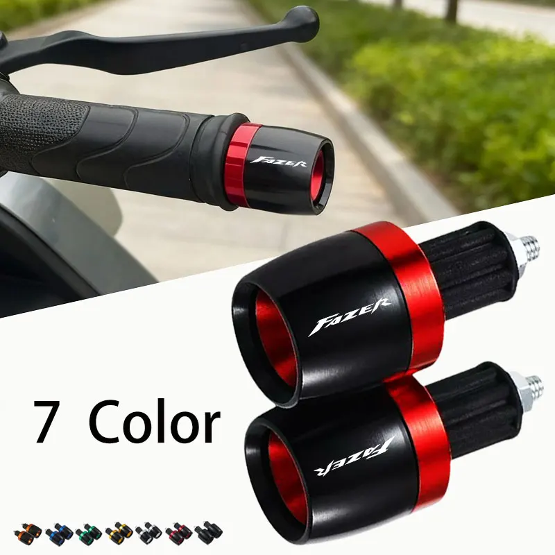 

for YAMAHA FZ8 Fazer 2010-2014 FZ1 FAZER 2006-2015 FZ6 FAZER Motorcycle CNC Handle Bar Handlebar Grips Cap End Handle Plugs Cap