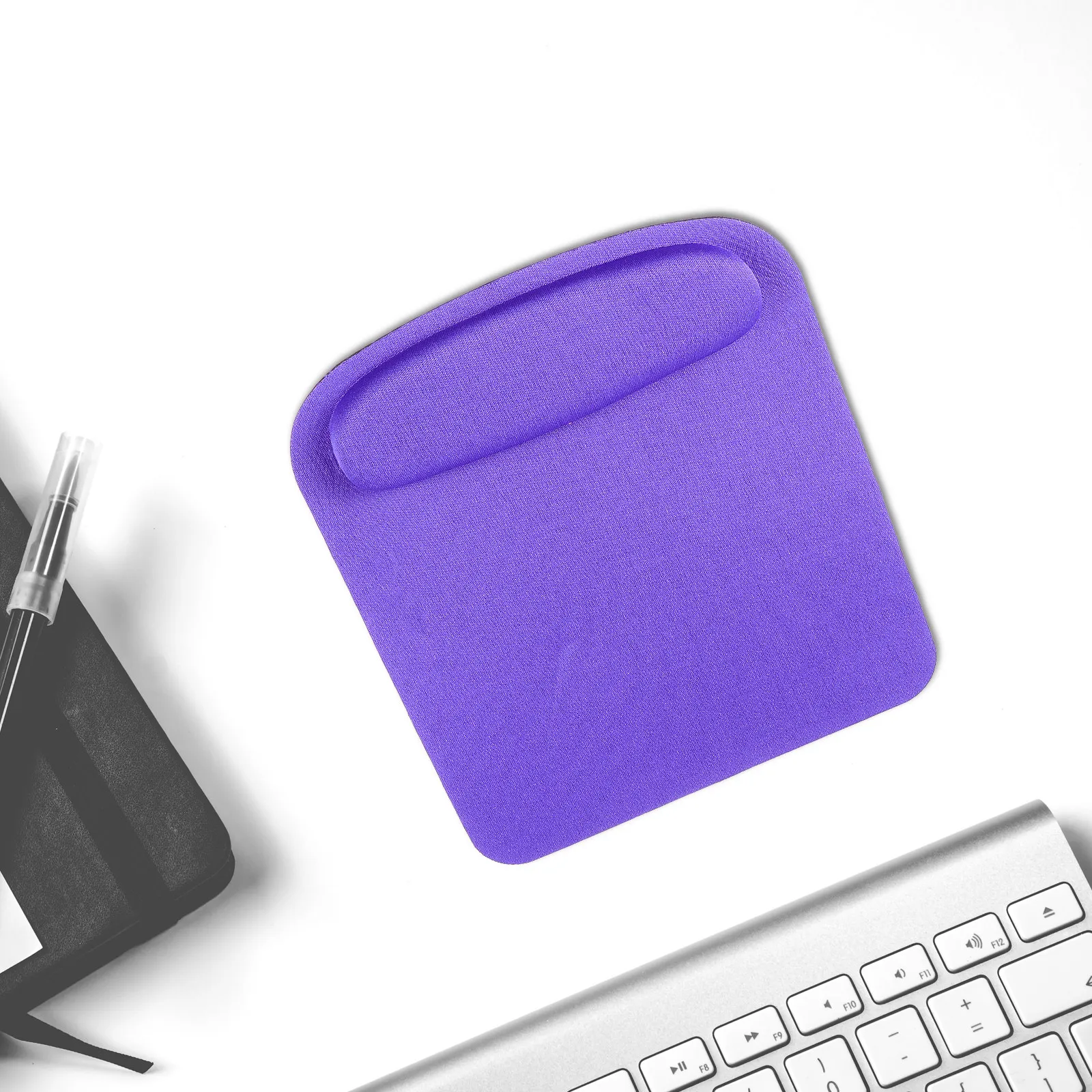 1Pcs Wrist Support Mouse Pad Memory Cotton Filled Ergonomic Wrist Rest Cushion for Long Hours Computer Use Home Office Gaming