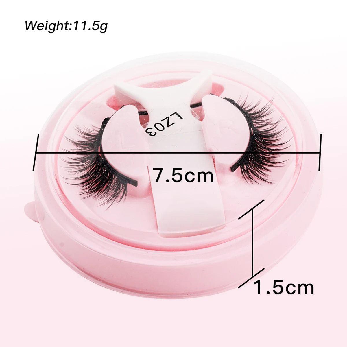 خالية من الغراء الرموش المغناطيسية ثلاثية الأبعاد تأثير طبيعي قابلة لإعادة الاستخدام الرموش الصناعية الجمال الرموش لوازم ماكياج لارتداء اليومي #2