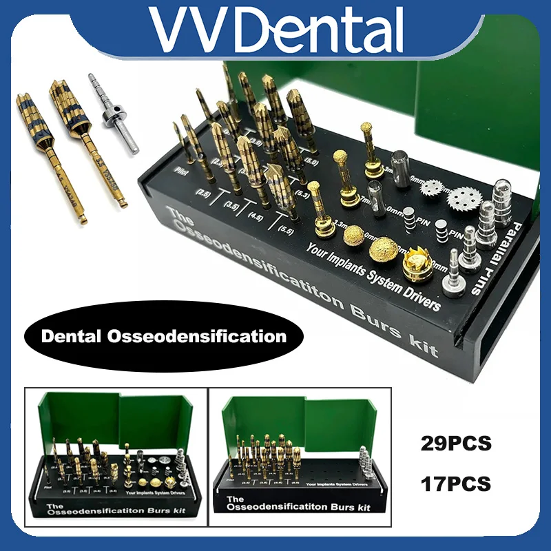 

Боры VVDental Osseodensification, сверла, система имплантатов алвоотомии, драйверы, комплект для подъема верхнечелюстной пазухи, стоматологические хирургические инструменты