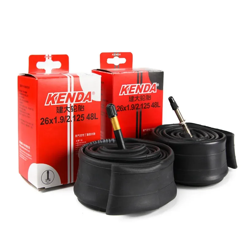 Kenda Bicycle Inner Tube MTB Mountain Road Bike Tyre Butyl Rubber Bicycle Tube Tire 26/27.5/29/700c Presta Schrader Valve Tube