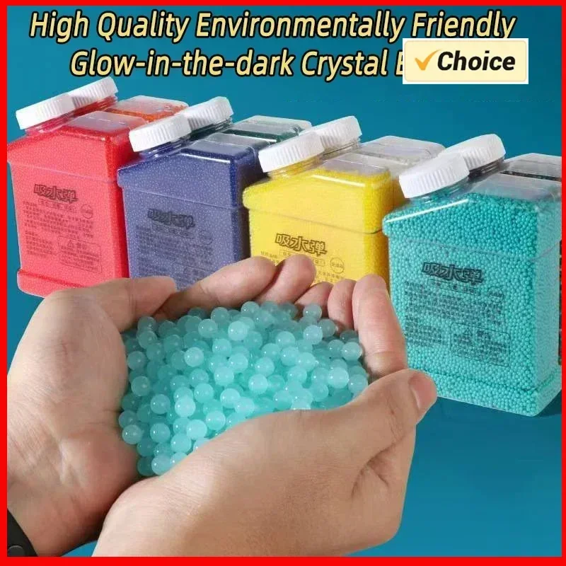 100000 7-8mm Blaster Gel pistolet munitions pour Glock pistolet jouet pistolets boule d'eau perles AK47 Gelblast M416