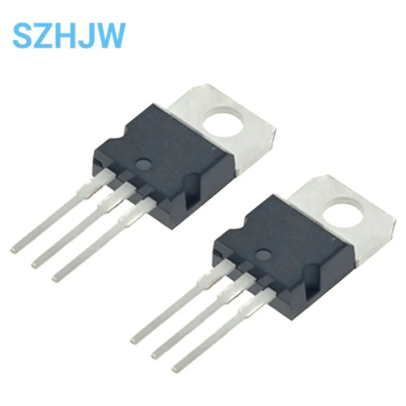 10PCS LM7805 L7805CV/L7806/7808/7809/7812/7815/7818/7824 TO-220 Transistor Voltage Regulator 