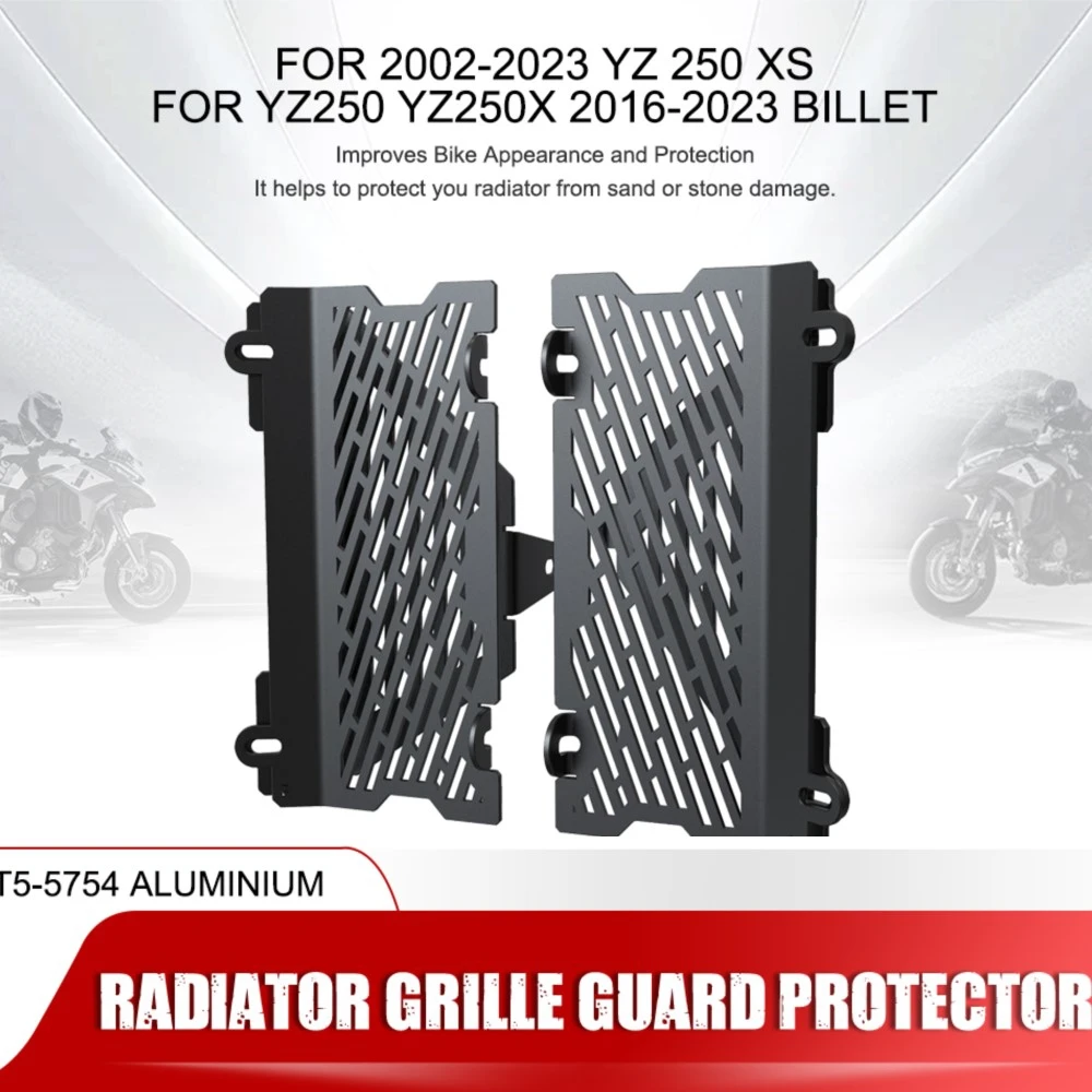 

Radiator Grille Guard Cover Protector Fit For Yamaha YZ250 YZ250X 2008-2014 2015 2016 2017 2018 2019 2020 2021 2022 2023 2024